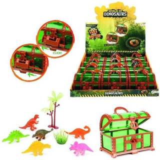 Mô hình đồ chơi khủng long thú mini có hộp nhựa đựng Toy (0023)
