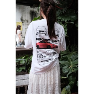 Áo Thun Nam Nữ TEEHOLIC Cotton Cao Cấp Xe Hơi Mercedes Phong Cách Retro Y2K - THSI105