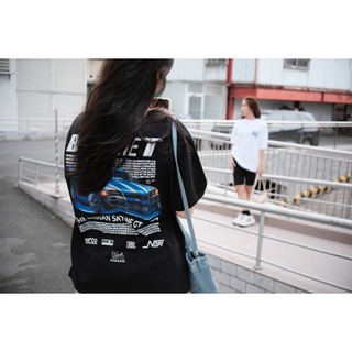 Áo Thun Nam Nữ TEEHOLIC Cotton Cao Cấp Xe Hơi Nissan Gt34 Bullet Phong Cách Retro Y2K - THSI20