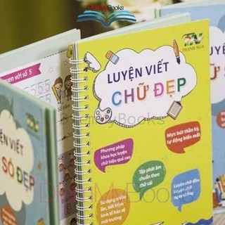 Sách- Bộ 3 Quyển Vở Viết Thần Kỳ Luyện Viết Tập Tô Chữ Tự Xóa Cho bé Mầm Non Tặng 8 ruột +2 vỏ bút + 2 định vị cầm bút
