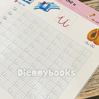 Sách- Bộ 5 Quyển Luyện Viết Tập Tô Chữ Số Cho Bé Mẫu Giáo Chuẩn Bị Vào Lớp 1 Từ 4 5 6 Tuổi Có Mã QR Hướng Dẫn Viết