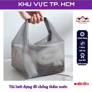 Túi lưới đựng đồ chống thấm nước có quai xách tiện dụng, đa năng