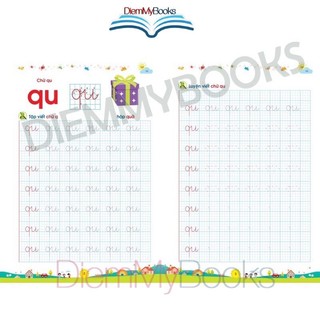 Sách- Bộ 3 Quyển Luyện Viết Rèn Kĩ Năng Viết Chữ Viết Đúng Viết Đẹp Cho Bé Chuẩn Bị Vào Lớp 1 Tập Tô Chữ Số Mầm Non