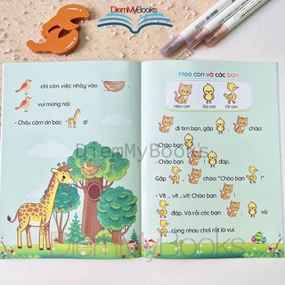 Sách- Bộ 2 Quyển Tập Nói Tập Đọc - Đồng Dao-Truyện Cho Bé - Giúp Bé Phát Triển Tư Duy Ngôn Ngữ Hình Ảnh Và Giao Tiếp