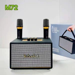 Loa Bluetooth M72 Pro Có Sẵn 2 Micro Không Dây Hát Karaoke Nghe Nhạc Bass Cực Đỉnh Đời Mới 2025 DC55 REMI OFFICIAL — ảnh 2