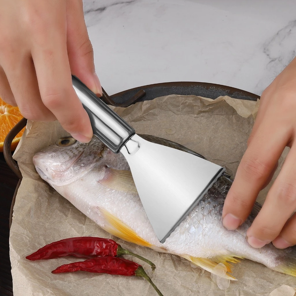 Dụng cụ đánh vảy cá bằng thép không gỉ