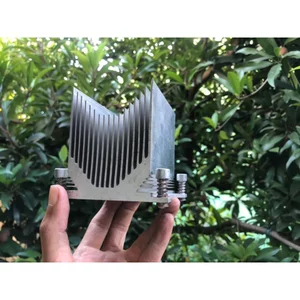 Khối TẢN NHIỆT NHÔM Kích thước 9X19X9Cm