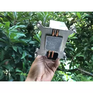 Khối TẢN NHIỆT NHÔM CÓ ỐNG BẰNG ĐỒNG Kích thước 9X9X10Cm