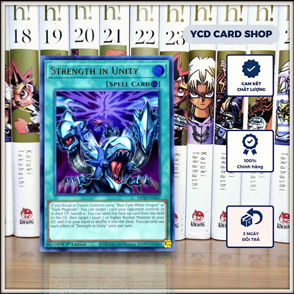 [YCDcardgame] Thẻ bài yugioh chính hãng Strength in Unity - Ultra Rare ...