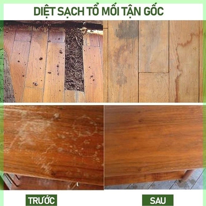 Chai Xịt Diệt Mối Mọt THÁI LAN GECKO 500ml, Diệt Mối Cửa Gỗ, Sàn Gỗ, Tủ Quần Áo, Tủ Bếp, Tường Trần Nhà