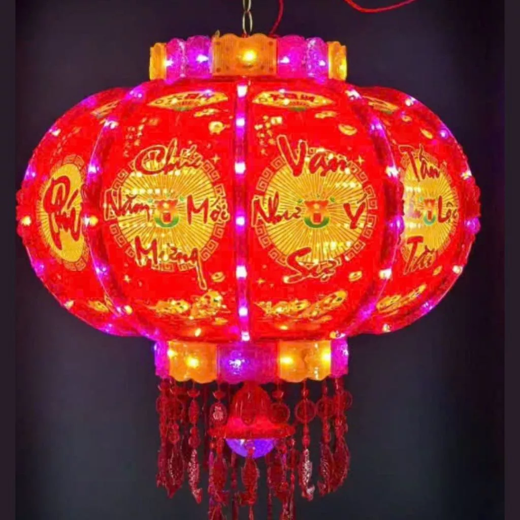 Lồng Đèn điện xoay 360