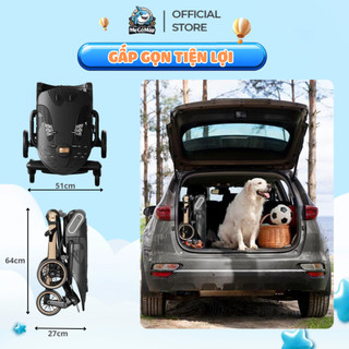 Xe Đẩy Cho Bé Baobaohao V16-C Chính Hãng, Xe Đẩy Gấp Gọn Xoay 2 Chiều Tiện Lợi, Giảm Rung Lắc Tối Đa