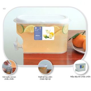 Bình nước có vòi, bình đựng nước để tủ lạnh cỡ lớn dung tích 3.5L - 39