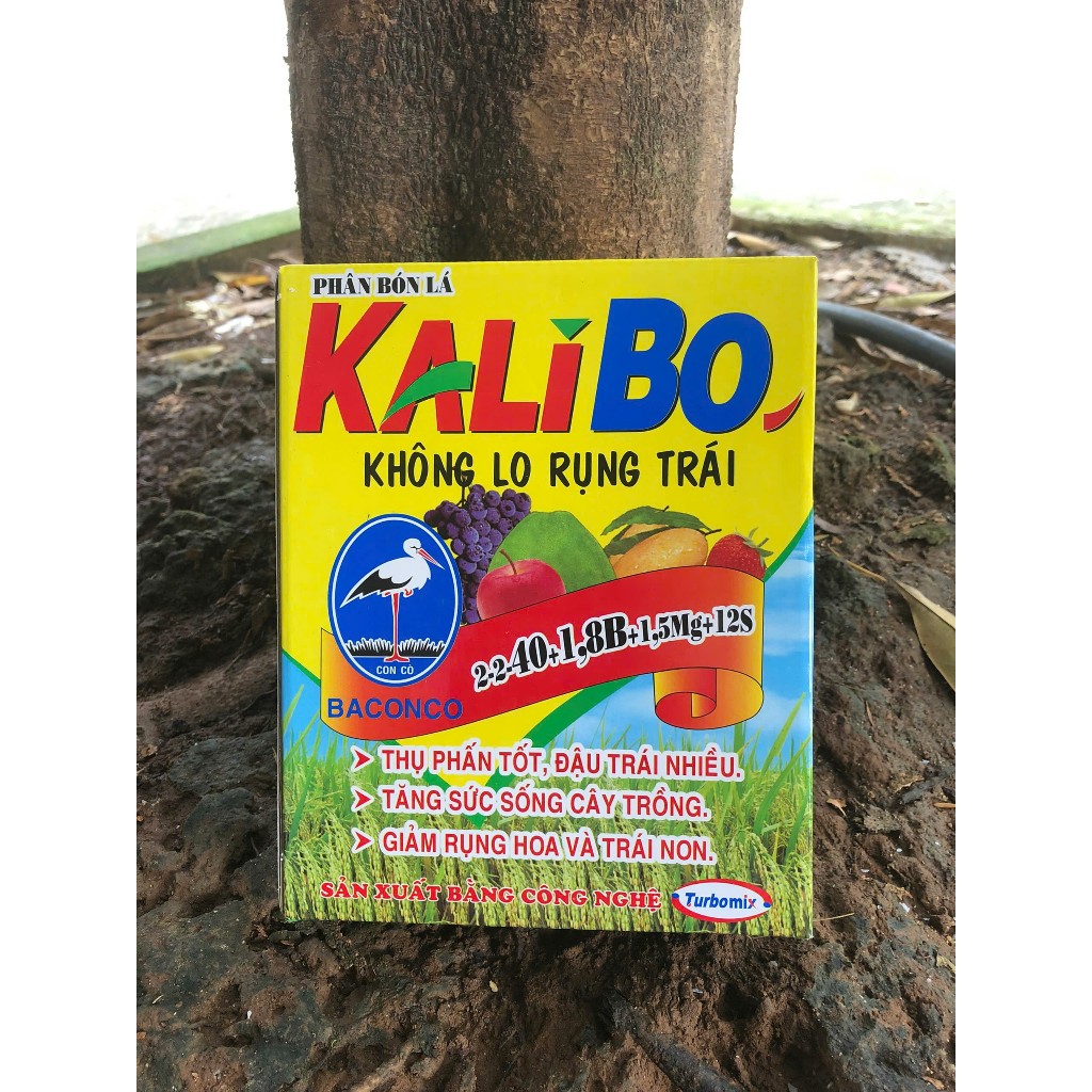 phân bón lá KALIBO - không lo rụng trái