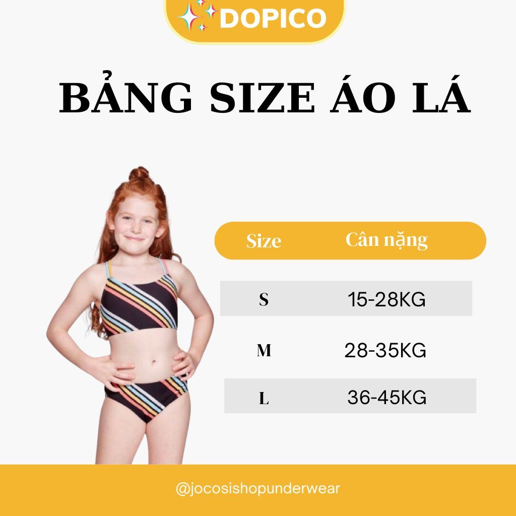 COMBO 3 Áo lá học sinh bé gái tuổi dậy thì dây mảnh họa tiết in hoạt hình dễ thương LANIXA B402