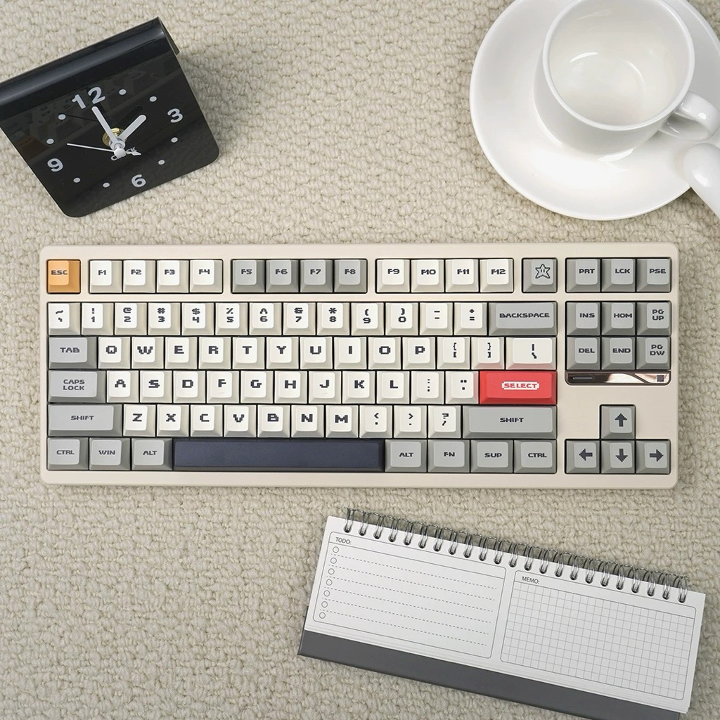 Keycap Super Mario Retro Classic | Chất liệu PBT | Profile Cherry ...
