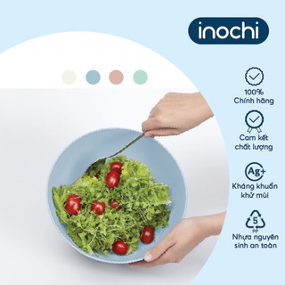 Bộ thau rổ đa năng Inochi Yoko 23cm – nhựa dẻo cao cấp, phủ kháng khuẩn, hàng Nhật sang trọng