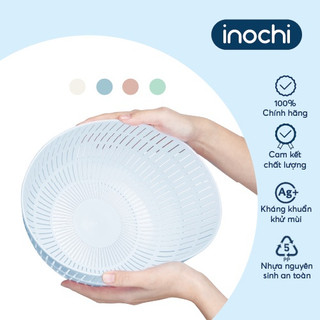 Bộ thau rổ đa năng Inochi Yoko 23cm – nhựa dẻo cao cấp, phủ kháng khuẩn, hàng Nhật sang trọng