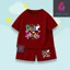 Bộ Quần Áo Cộc Tay Cho Bé, In Hình Dear Youth Dễ Thương, Chất Vải Thun Cotton Mát Mẻ (M 319)