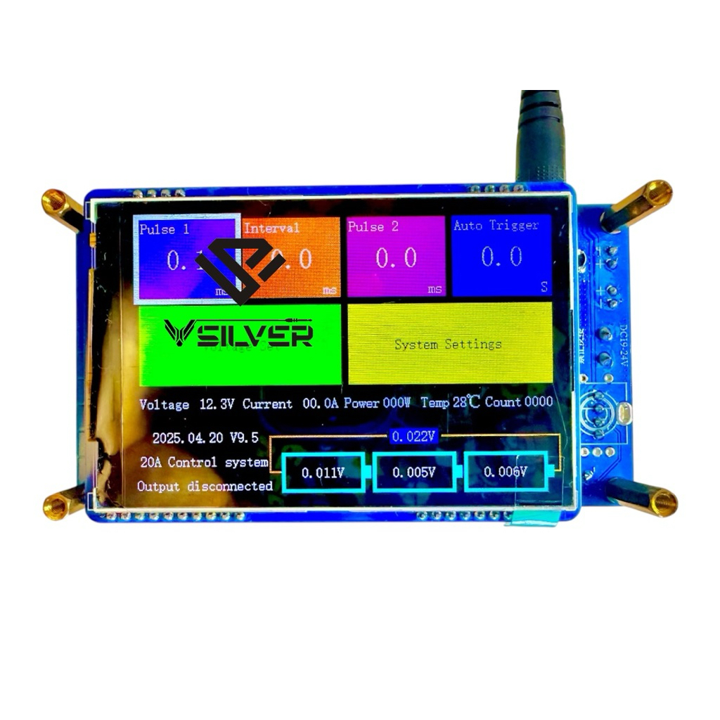 Mạch timer cho máy hàn cell pin siêu tụ. 2s.3s in1. Xung Kép. Sạc cân ...