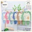 Bộ tăm tay dài thu đông cho bé trái và bé gái sơ sinh từ 0-18 tháng tuổi Bahu_Baby
