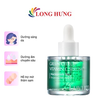 Tinh chất dưỡng sáng da Luvum Green Citrus Vitamin C Serum Plus (30ml)