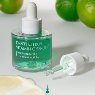 Tinh chất dưỡng sáng da Luvum Green Citrus Vitamin C Serum Plus (30ml)