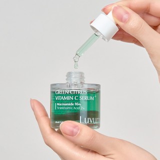 Tinh chất dưỡng sáng da Luvum Green Citrus Vitamin C Serum Plus (30ml)