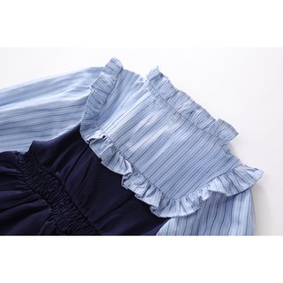 Váy Cho Bé Gái, Váy Sơ Mi Cho Bé Chất Liệu Cotton Mềm Mại Đi Học Đi Chơi Xinh Xắn