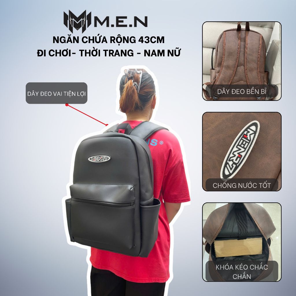 Ba lô đường phố MEN MILONO chống rách [DEAL SỐC]