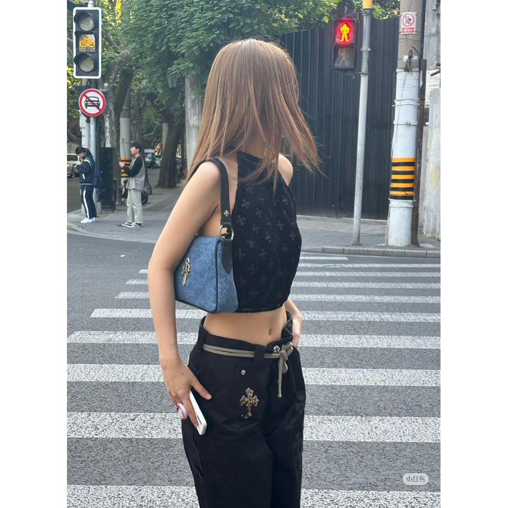[Sẵn] Áo yếm Chromehearts bản vip dây logo925 | BigBuy360 - bigbuy360.vn