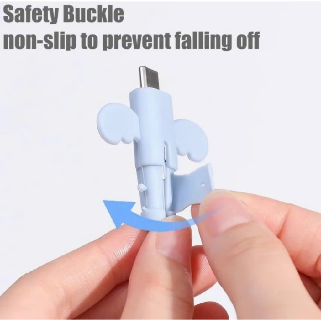 Bảo vệ cáp type C gắn dầu sạc.