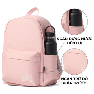Balo Laptop Larita Classic Basic 13"  – Balo Thời Trang Nam Nữ Bền Bỉ, Kháng Nước Tối Ưu, Ngăn Laptop 13inch