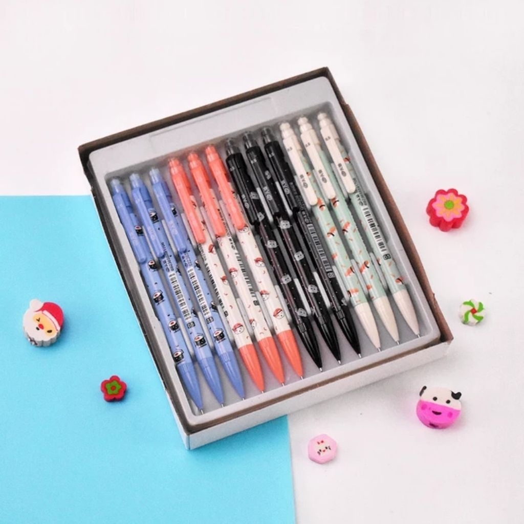 Combo 3 cây bút chì bấm ngòi 0.5mm kawai