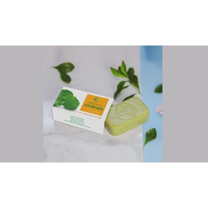 Xà Bông Dược Liệu Thuần Mộc, hỗ trợ sạch da, dịu da, ngừa mụn nhọt, rôm sảy, khử mùi, tạo hương thơm