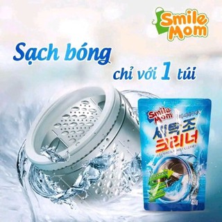 Combo 2 túi bột tẩy lồng giặt Hàn Quốc 450g ( 2 túi 900g), vệ sinh lồng máy giặt dễ sử dụng tiện lợi
