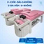 Giường gội đầu dưỡng sinh bồn sứ, giường gội đầu 2in1 - giường spa 2in1 cao cấp