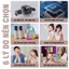 Loa Bluetooth Karaoke Mini Sạc Pin Không Dây,Kèm 2 Micro,Âm Thanh Hay Bass Chuẩn Tặng