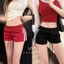 Quần Đùi Nỉ Cao Cấp Phối Sọc Trắng, Quần Đùi Nữ Cạp Chun Viền Sọc có Dây Rút Thể Thao [MYN03]