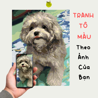 [IB ẢNH] Tranh Tô Màu In Theo Ảnh Của Bạn, Tranh số hóa theo yêu cầu - Tiệm sáng tạo Madoca