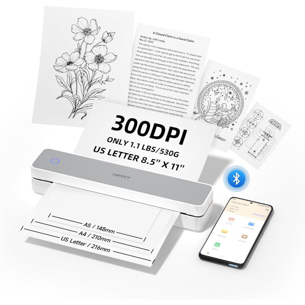 GIẢI PHÁP IN ẤN DI ĐỘNG CHUYÊN NGHIỆP | HPRT MT610 PRO