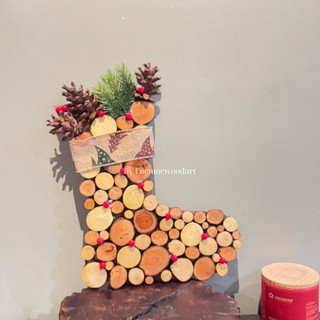 Chiếc Tất Noel Treo Tường Độc Đáo - Trang Trí Giáng Sinh,Decor quán Cafe concept Christmas Hot trend