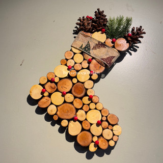 Chiếc Tất Noel Treo Tường Độc Đáo - Trang Trí Giáng Sinh,Decor quán Cafe concept Christmas Hot trend