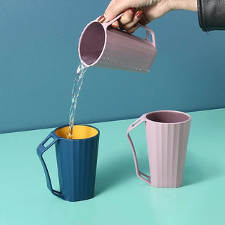 Cốc Đánh Răng Di Động Bằng Nhựa Kèm Giá Đỡ Bàn Chải Đánh Răng Tiện Dụng Cho Phòng Tắm 88528