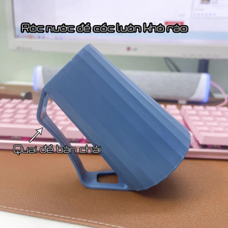 Cốc Đánh Răng Di Động Bằng Nhựa Kèm Giá Đỡ Bàn Chải Đánh Răng Tiện Dụng Cho Phòng Tắm 88528