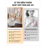 Máy hút sữa điện đôi TopGiaKids TG8166 hút mạnh kiệt sữa với 4 chế độ massage êm ái không đau rát — ảnh 2