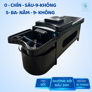 Giường massage giường gội đầu 2in1, hàng tận xưởng hàng cao cấp,hàng chuyên dụng cho spa