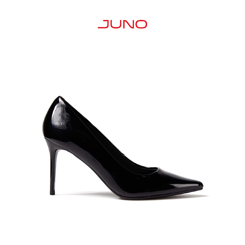 Giày Cao Gót Nữ 9cm Thời Trang JUNO Mũi Nhọn CG09104