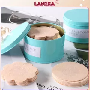 Miếng dán ngực giấy siêu dính bảo vệ nhũ hoa, Miếng dán ti chống lộ hộp 60 miếng LANIXA D307