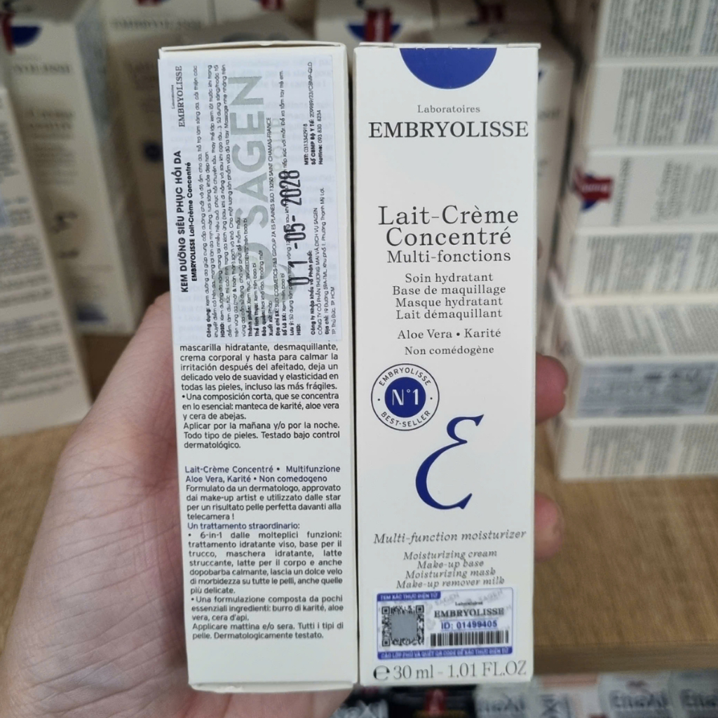Kem Dưỡng Siêu Phục Hồi da  Embryolisse Lait Crème Concentré 30ml/75ml